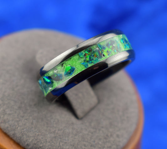 Enchanted Emerald glowstone Ring