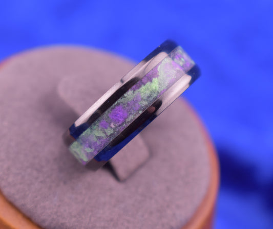 Aurora Borealis Cosmic Clouds Glow Ring