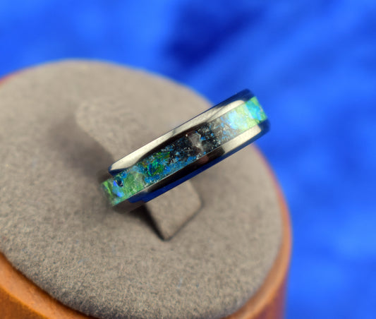 Mystic Aurora Midnight Glow Ring