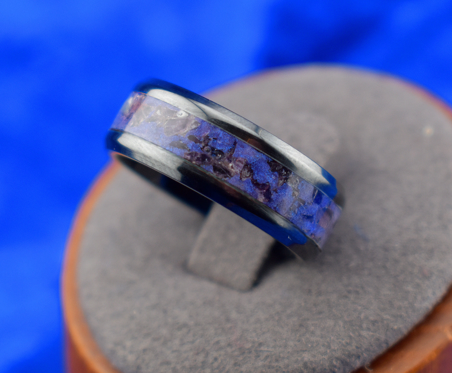 Night Sky Deep Space Purple Ring