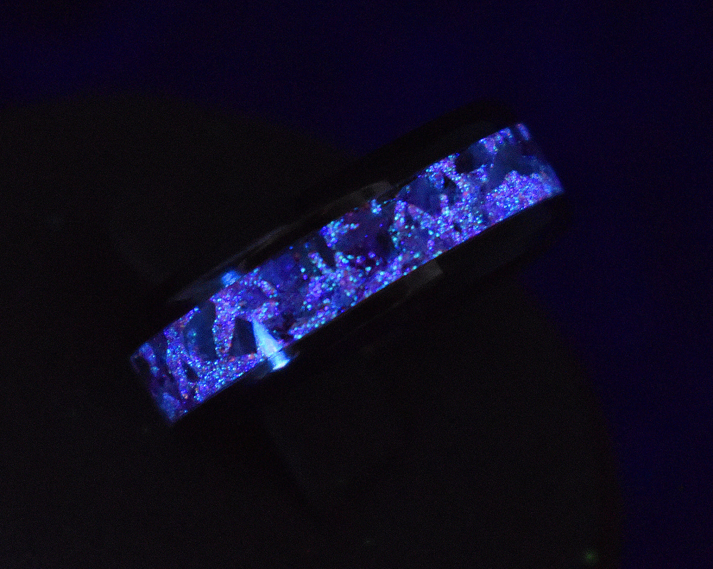 Night Sky Deep Space Purple Ring